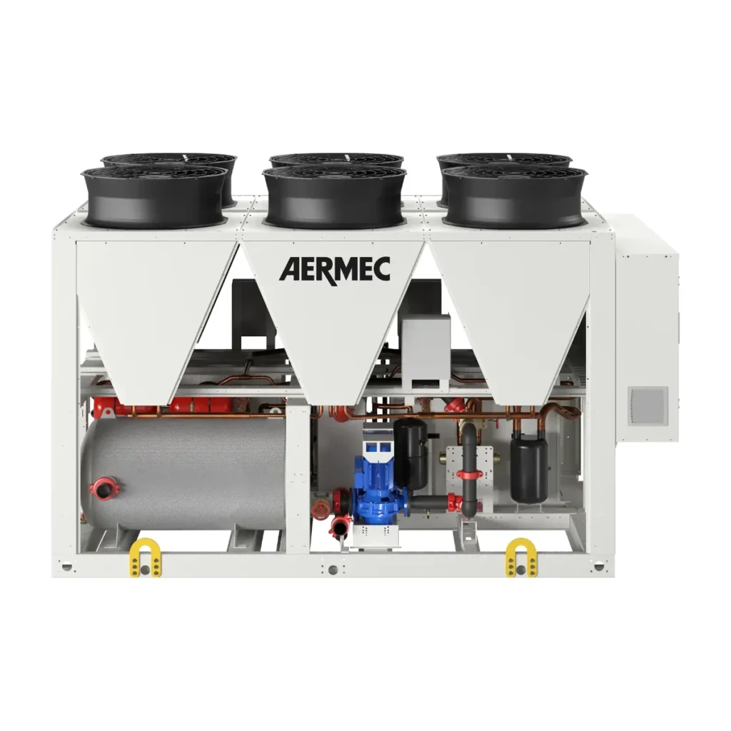 Pompa di calore aria-acqua Aermec NRG 0800-3600