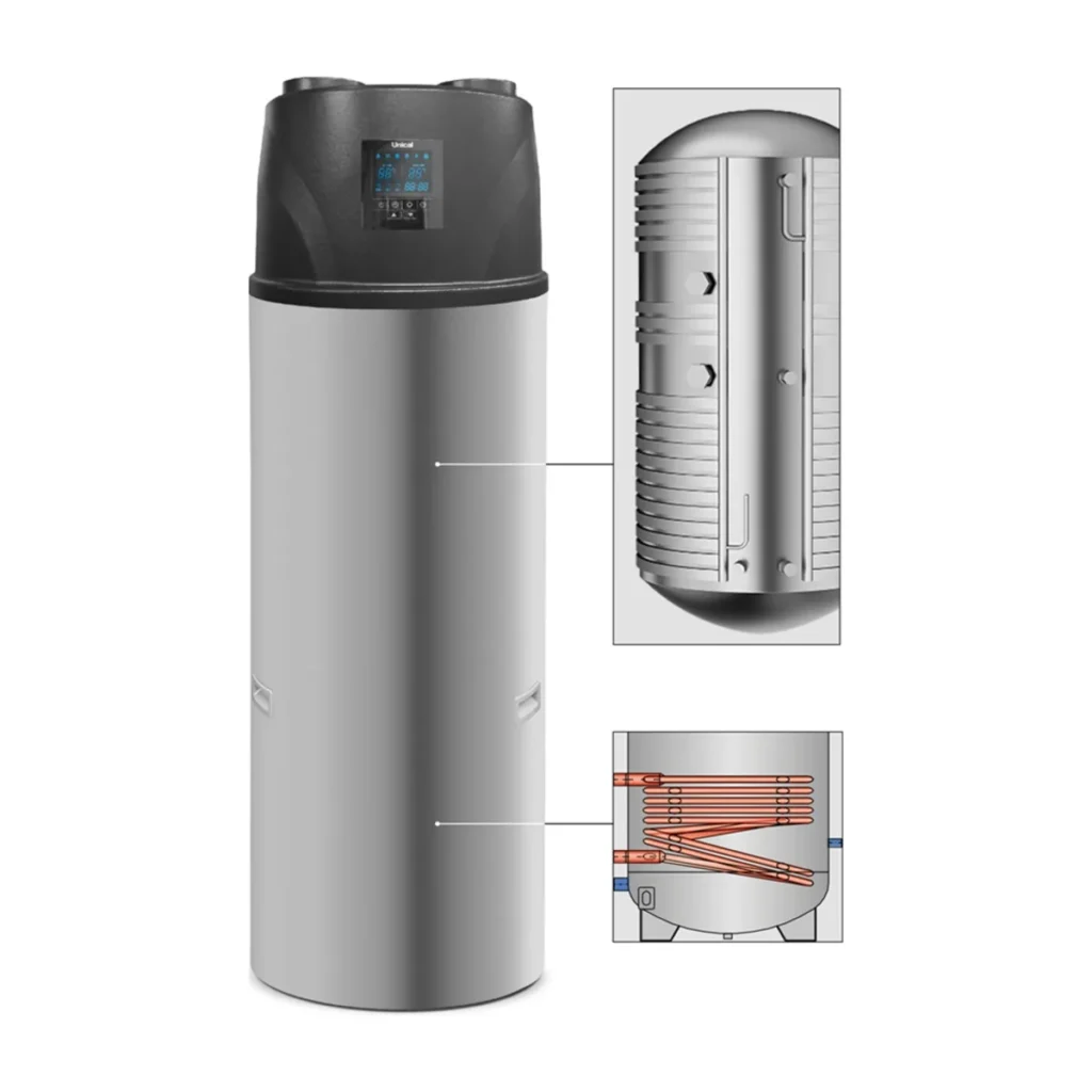 Scaldacqua a pompa di calore Unical HP 300PSDX