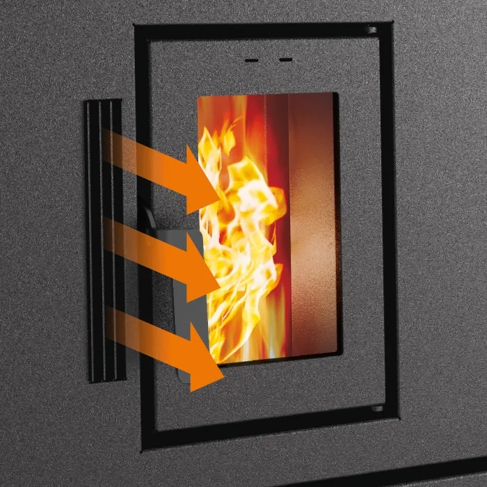 Stufa a pellet Unical T.it K 8,8 – immagine 4